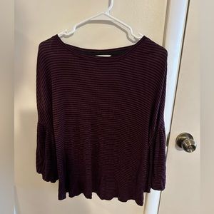 Nordstrom Caslon Bell Sleeve Top